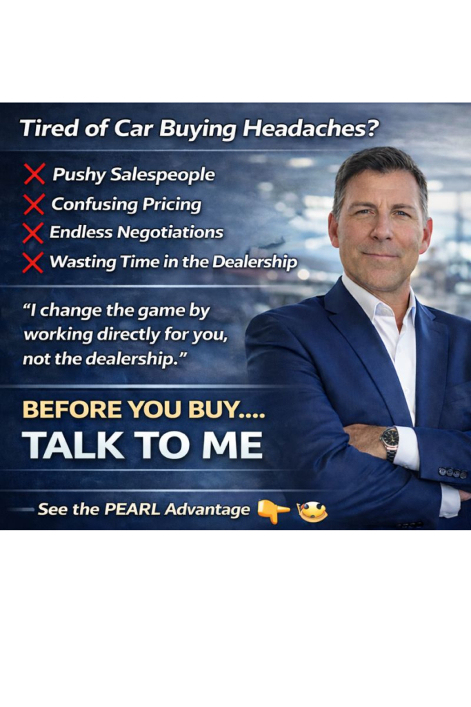 Before You Buy a Car Talk to Drew Pearlman